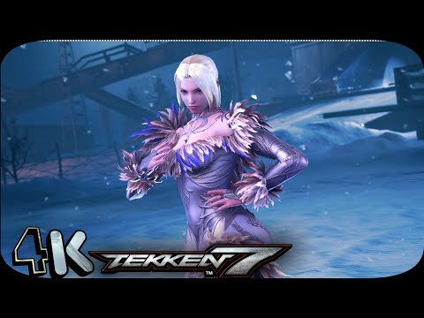 Nina Williams with Anna's Moves & Outfit 4K 60 FPS