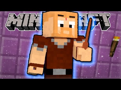 Rinkk gg -  THE START OF THE HARRY POTTER RPG GAME ON MINECRAFT!  |  MOD Witchcraft and Wizardry Gameplay Portuguese