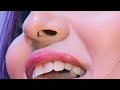 Actress Lenaa Nose And Lips Closeup Vertically Edit
