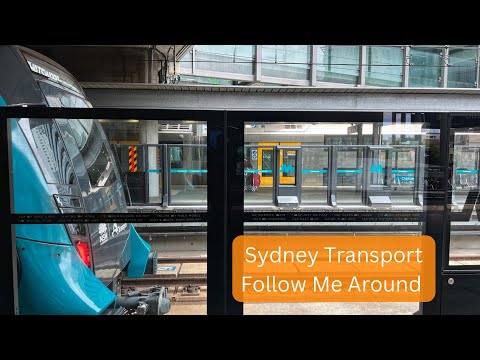 Sydney Trains Vlog 2028: Sydney Transport - Follow Me Around