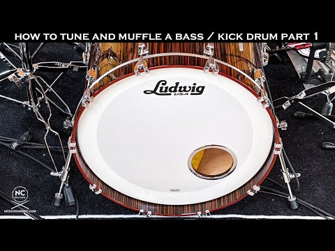 How to Tune and Muffle a Bass / Kick Drum Part 1