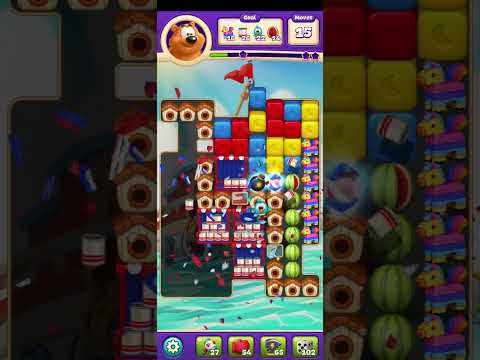 toonblast level 8212 SUPER HARD LEVEL smidge of a booster i didn't pick