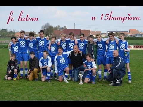 FC Latem U15 kampioen 2012-2013