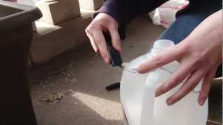 How to Make a Recycled Milk Jug Gardening Container