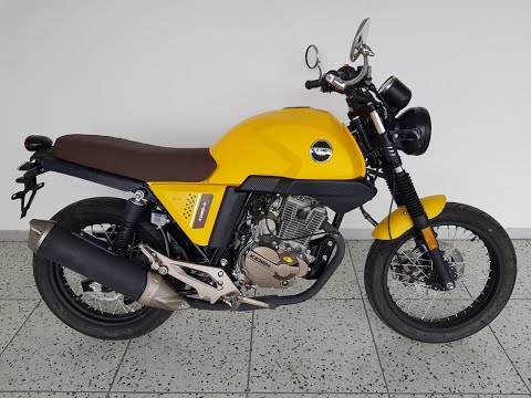 2020, Kiden KD125-V, Yellow, 540km's