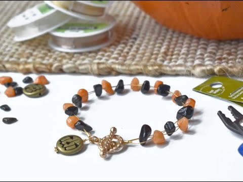 Online Class: Jewelry Making 116: Pumpkin Chip...