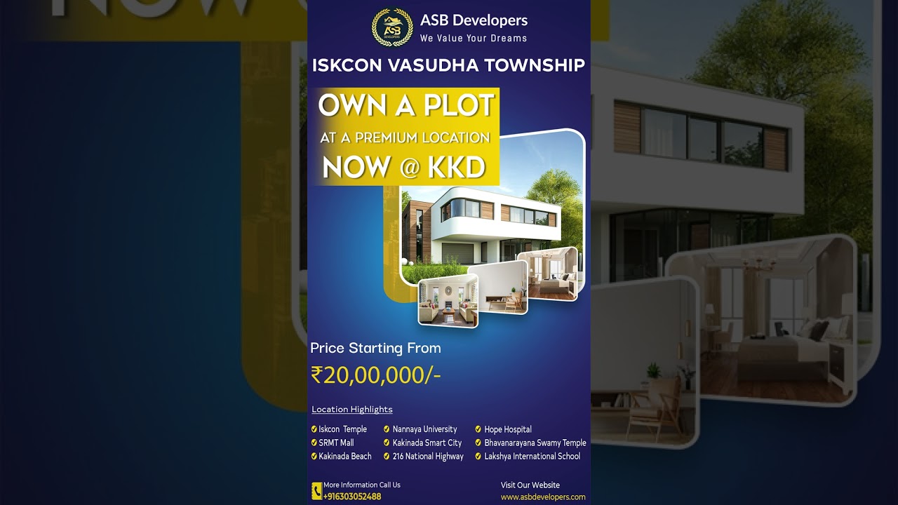 land for sale in kakinada - ASB Developers