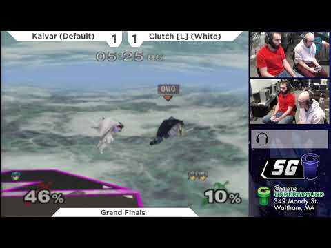 SG 22.4 SSBM - Kalvar (Default Marth) vs. Clutch [L] (White Marth) - Melee GF