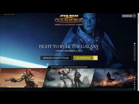 Knights of the Eternal Throne SWTOR Expansion Announcement!