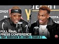 THE HILARIOUS TONY HARRISON VS JERMELL CHARLO 2 FULL FINAL PRESS CONFERENCE & FACE OFF VIDEO