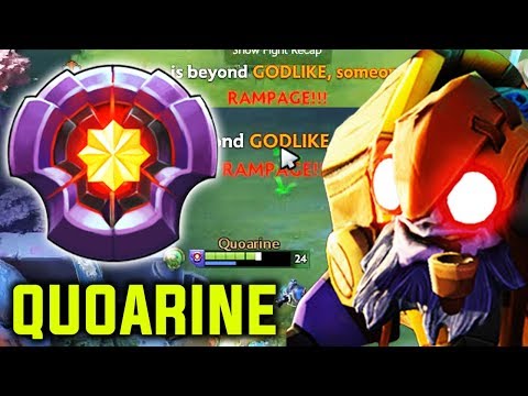 Quoarine Master Tier [Tinker] - Insane 2x Rampage Craziness Overloaded Dota 2