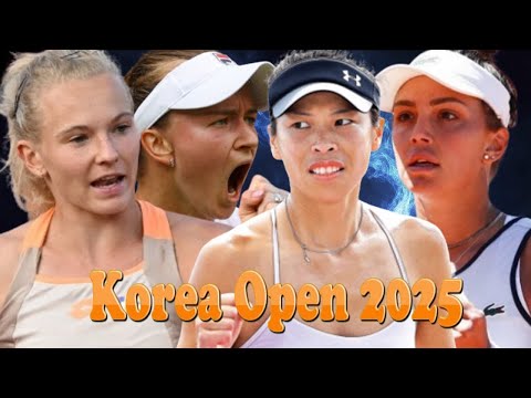 Hsieh Su-wei / Jaqueline Cristian vs Barbora Krejcikova / Katerina Siniakova | Doubles | Korea 2025