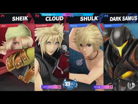 Riptide 11 CCSU Smash Ultimate - Dark Link vs Shrug