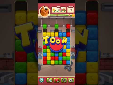 Toon Blast Level 2321 No Boosters Series