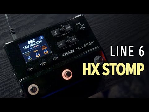 Line 6 HX Stomp Multi-Effect and Amp Modeler 2010s Black image 2