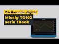Osciloscopio digital portátil Micsig TO102 Vista previa  4