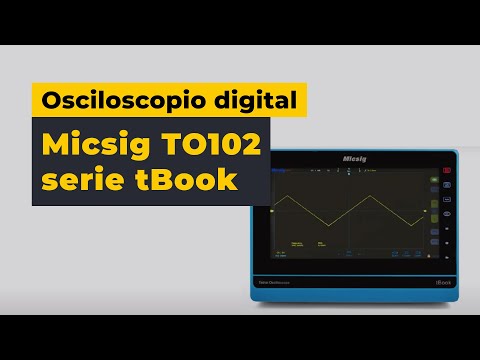Osciloscopio digital portátil Micsig TO102 Vista previa  4