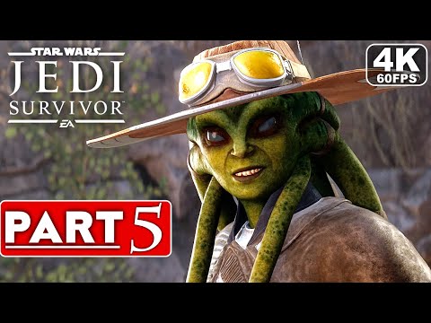STAR WARS JEDI SURVIVOR Gameplay Walkthrough Part 5 [4K 60FPS PC ULTRA] - No Commentary (FULL GAME)
