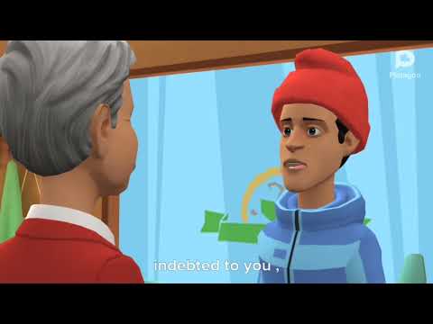 The Beggar class 9 animation in english class-9 3d animated story The Beggar| The Beggar in English