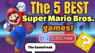My Top 5 Mario games of all time #gaming #gameplay #videogames