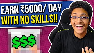 EARN Rs. 5,000/Day Typing Online NO Skills Required Easiest Way to Make Money Online!