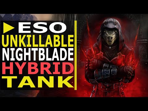 Unkillable Nightblade Hybrid Tank Build for ESO - Update 29 Flames of Ambition