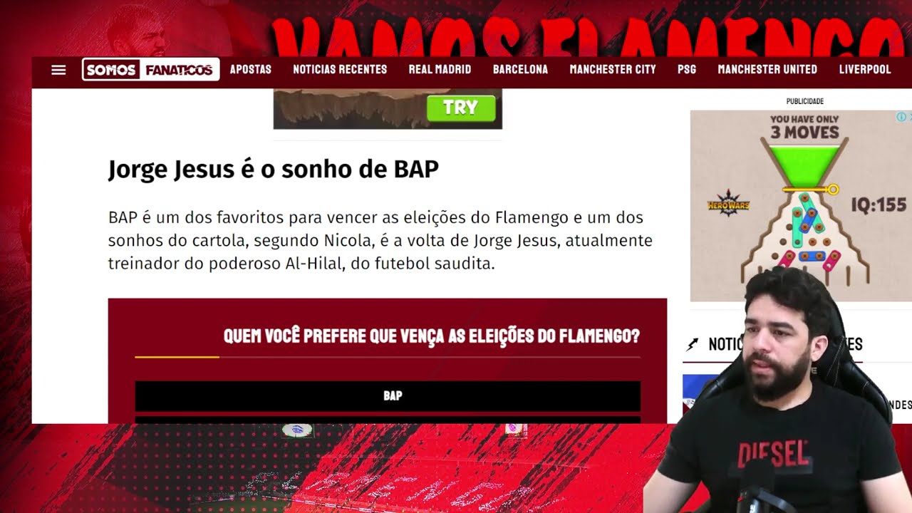 RENATA FAN E DENILSON MANDARAM A REAL! JORGE JESUS NO FLAMENGO EM 2025? NOTICIAS DO FLAMENGO