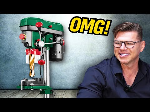 Mehr Präzision als Bosch? 👉 Diese PARKSIDE Standbohrmaschine für 84€!