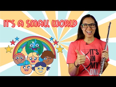 How To Play 'It's A Small World' On Flute | It's A Small World Flute Tutorial