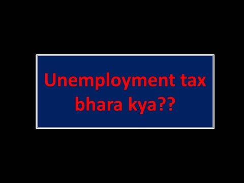 Unemployment Tax