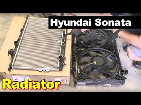 2002 Hyundai Sonata Radiator
