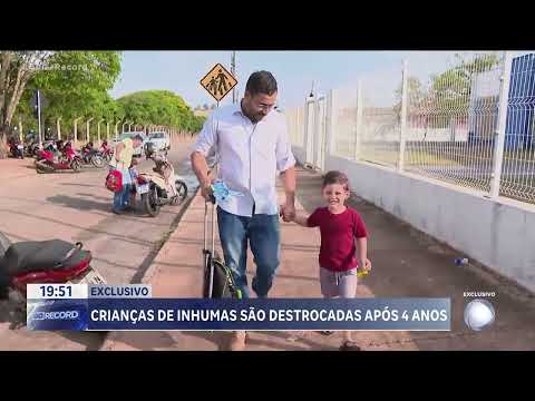 Crianças de Inhumas são destrocadas após quatro anos