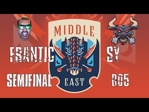 ECL Middle East Semifinal Frantic vs SY 3v3
