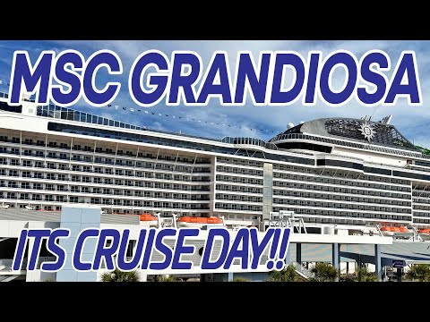 Its Cruise Day!! | MSC Grandiosa Vlogs | Ep 1