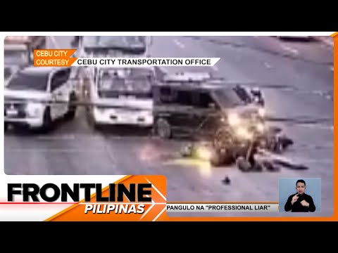Truck ng semento, inararo ang mga nakahintong sasakyan sa Cebu Frontline Pilipinas