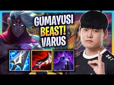 GUMAYUSI IS A BEAST WITH VARUS! - T1 Gumayusi Plays Varus ADC vs Kalista! | Bootcamp 2023