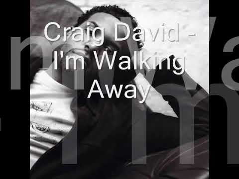 Craig David - Walking Away With Lyrics.
