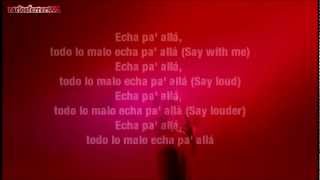 Pitbull ft. Papayo - Echa Pa&#39;lla (Manos Pa&#39; Arriba) LYRICS
