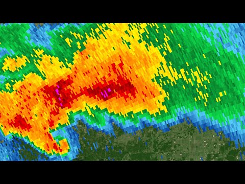 2019 Jay, Oklahoma Supercell Radar Loop