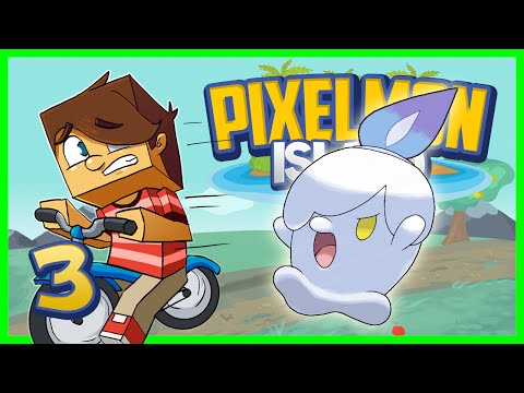 Minecraft Pixelmon Island - Ep.3 "CATCHING SPREE!" w/ Danjobro