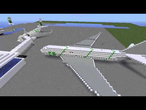 comment construire avion minecraft