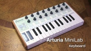 Video thumbnail for Arturia MiniLab Hands-On by Keyboard Instrument Chops and Gear
