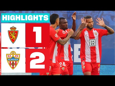 REAL ZARAGOZA 1 - 2 UD ALMERÍA I HIGHLIGHTS LALIGA HYPERMOTION