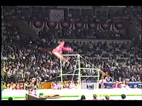 1st T URS Svetlanta Baitova UB - 1988 Olympic Games 9.825