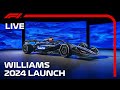 LIVE: Williams Racing 2024 Team Launch