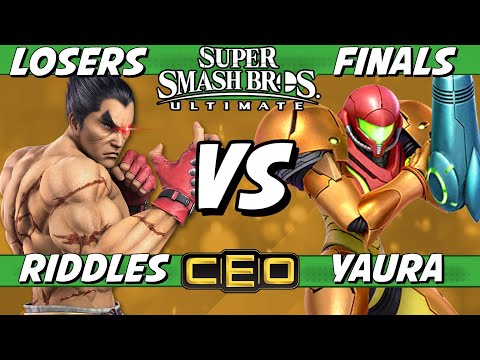 CEO 2023 - Riddles (Kazuya) vs Yaura (Samus) Losers Finals - Smash Ultimate
