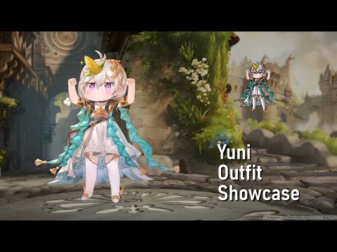Yuni April Fools Outfit - Yunicorn GBF Animation Showcase