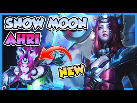 A NEW MOON RISES WITH AHRI'S FIRST SKIN SINCE ASU! | Snow Moon Ahri Gameplay - Impressions & Review