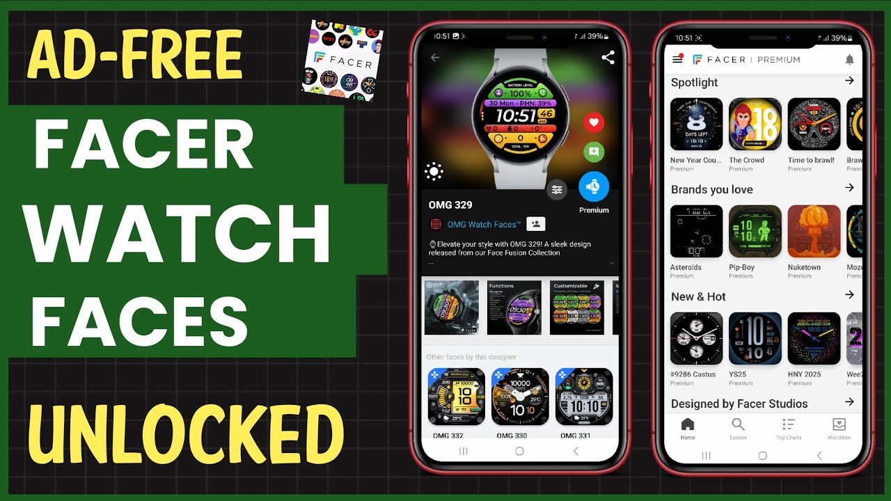 Best Free Facer Watch Faces App for Android