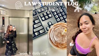 daily habits as a law student & blogger || day in my life vlog